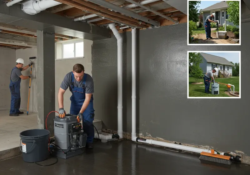 Basement Waterproofing and Flood Prevention process in New Square, NY